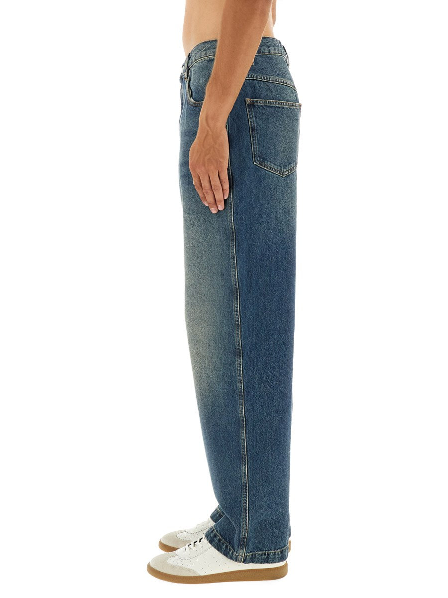 Jorje Wide Jeans in Vintage Blue