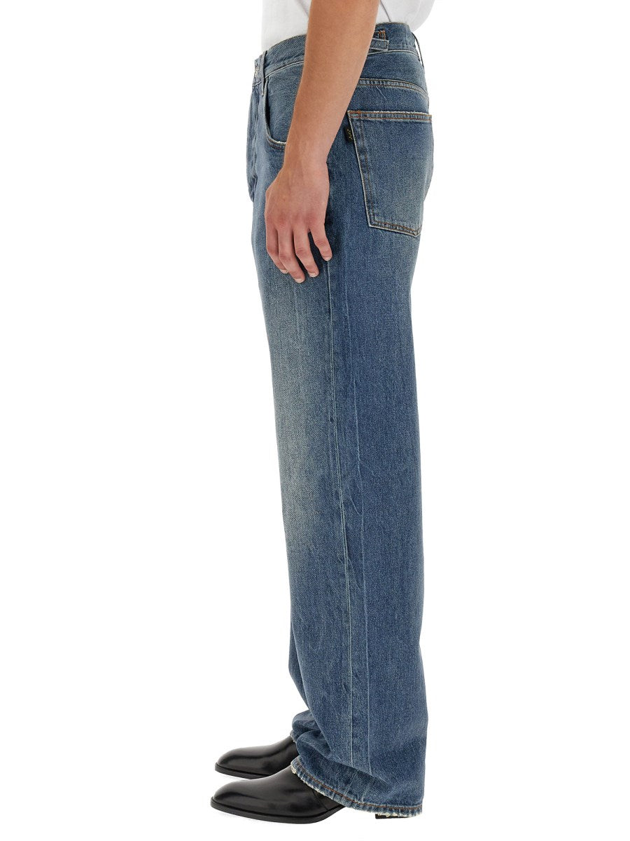 Loose Jeans in Vintage Blue