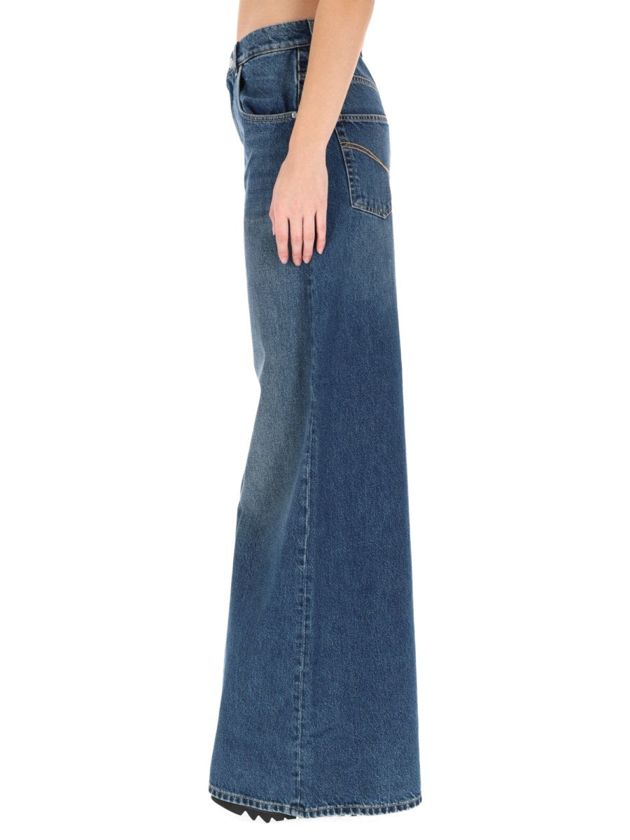 High-Rise Wide-Leg Jeans