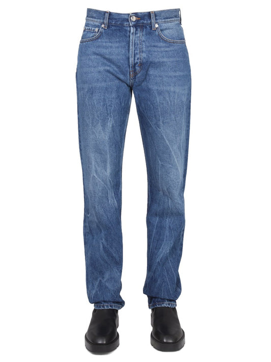 Regular Fit Jeans in Faded Blue