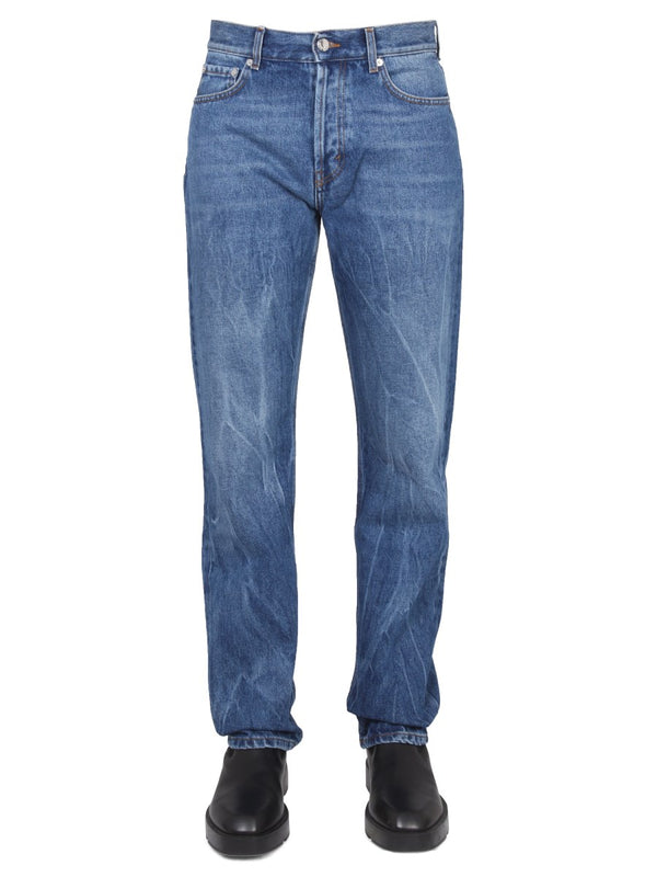 Regular Fit Jeans in Faded Blue