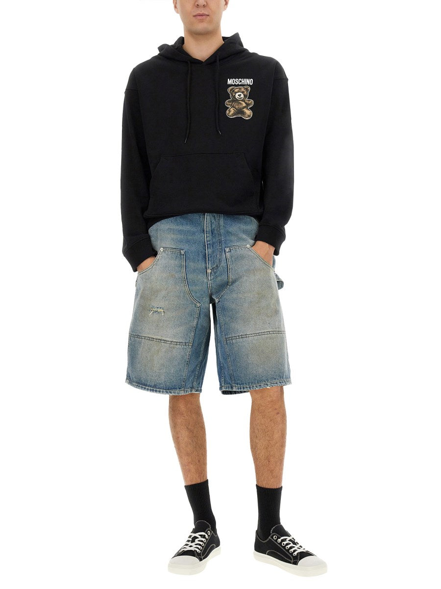 Carpenter Denim Shorts