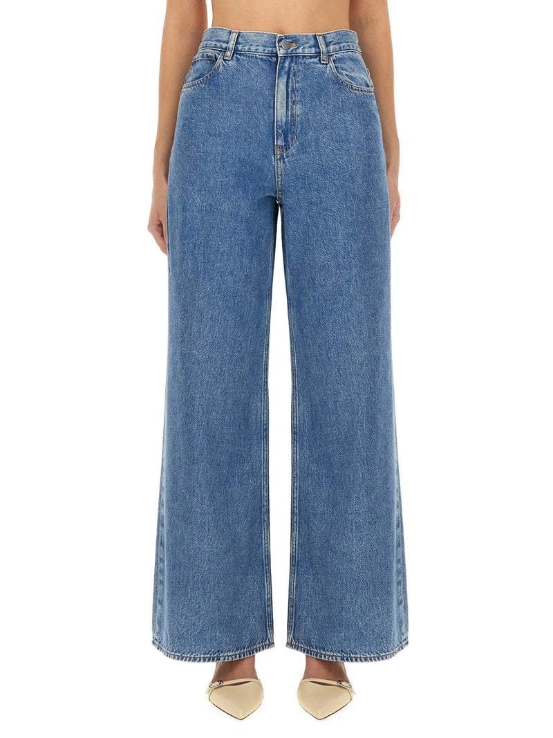 High Waist Wide-Leg Jeans
