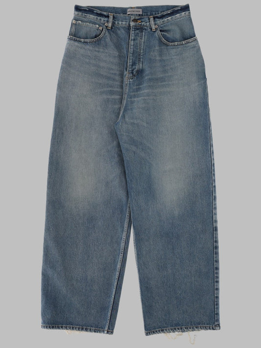 Baggy Jeans in Mid Blue