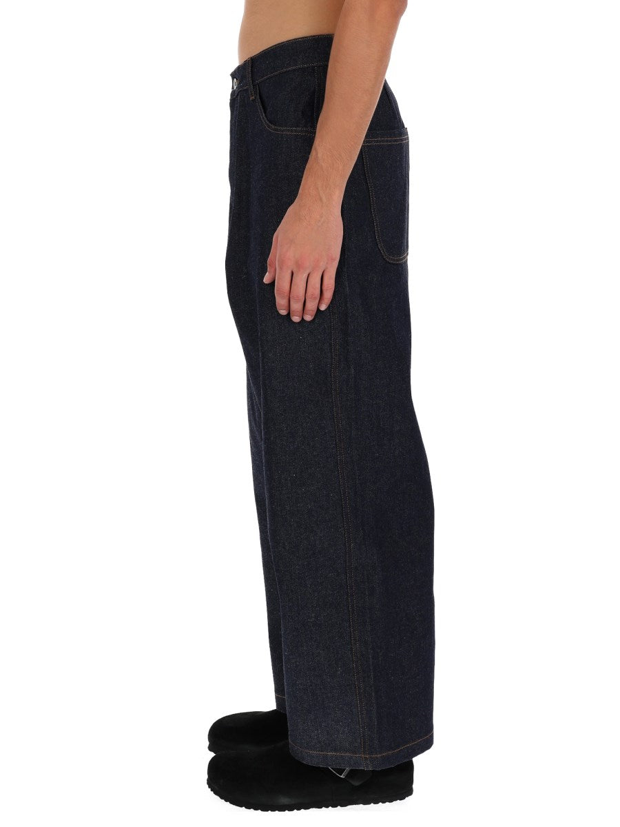 Replacement Jeans in Dark Rinse