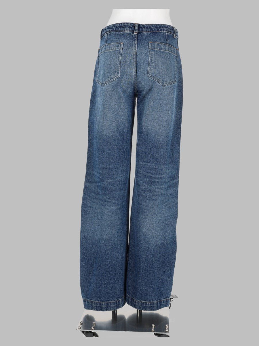 Victoria High-Waisted Straight Jeans