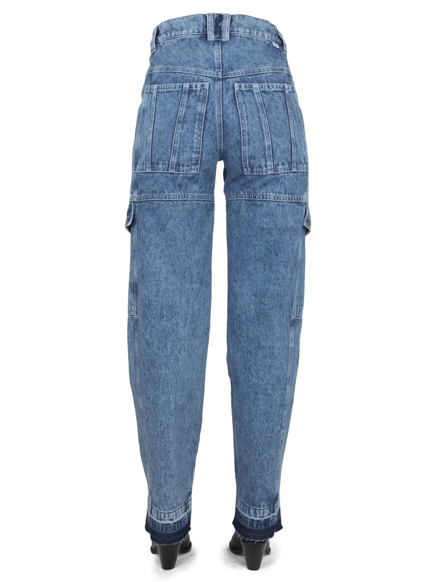 Vayoneo Cargo Jeans in Azure