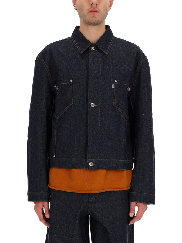 Denim Jacket in Raw Indigo