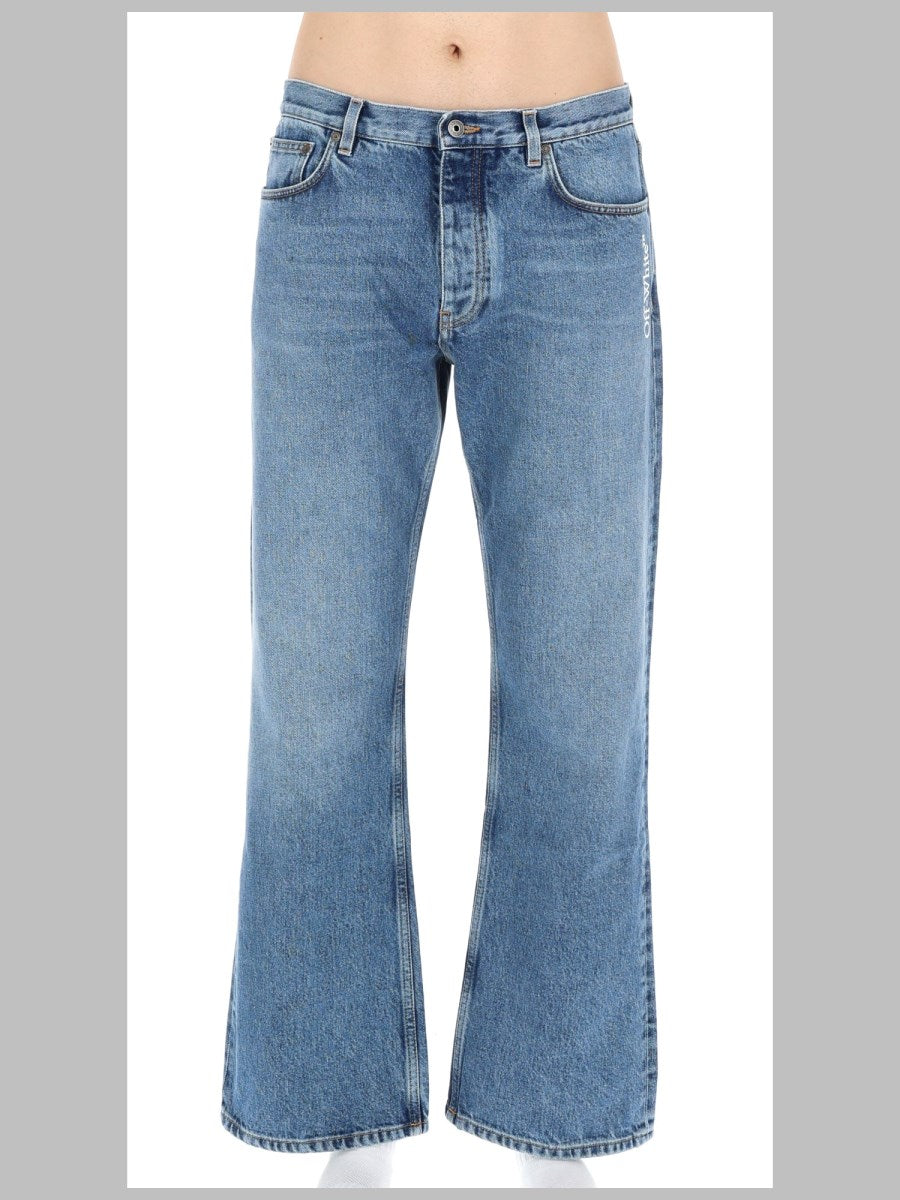 Off-White Jeans Half Arrow Denim
