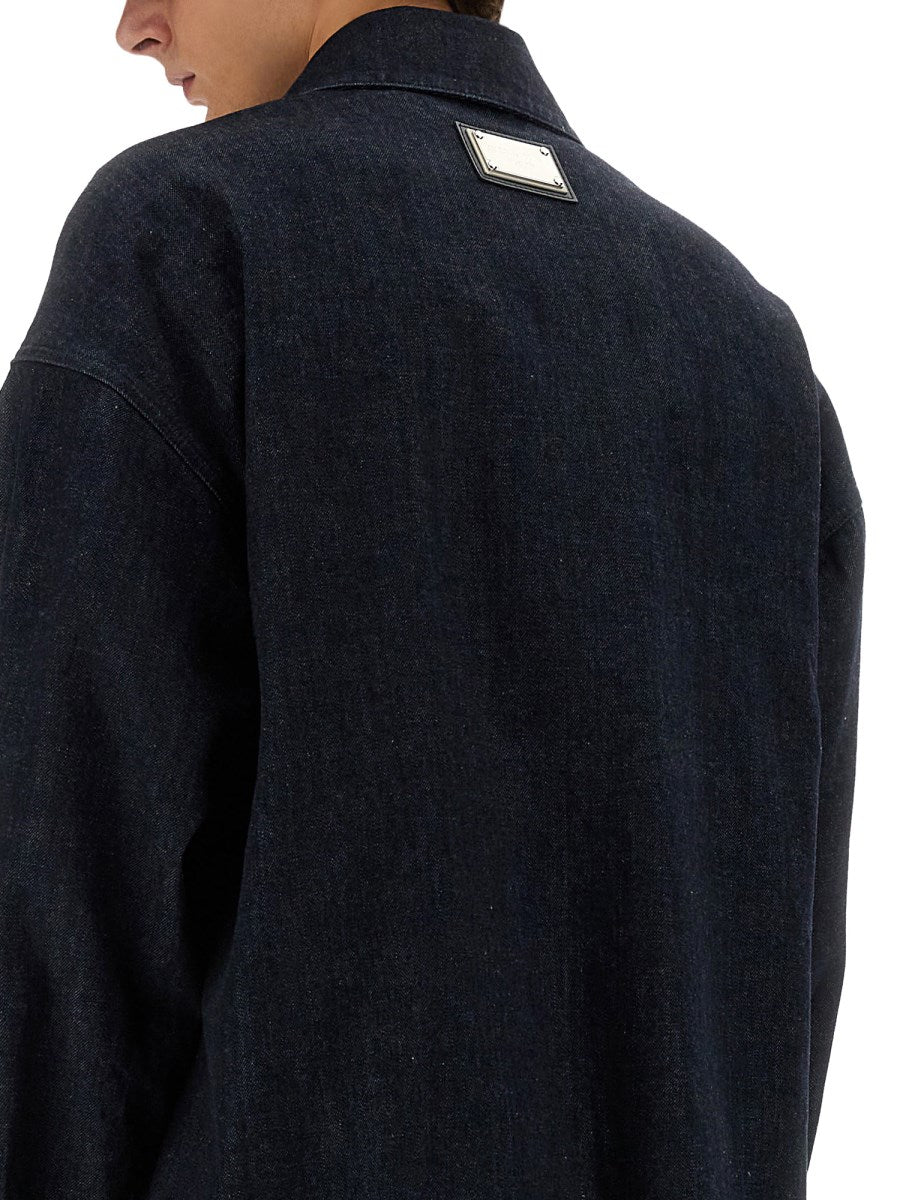 Selvedge Denim Zip Blouson