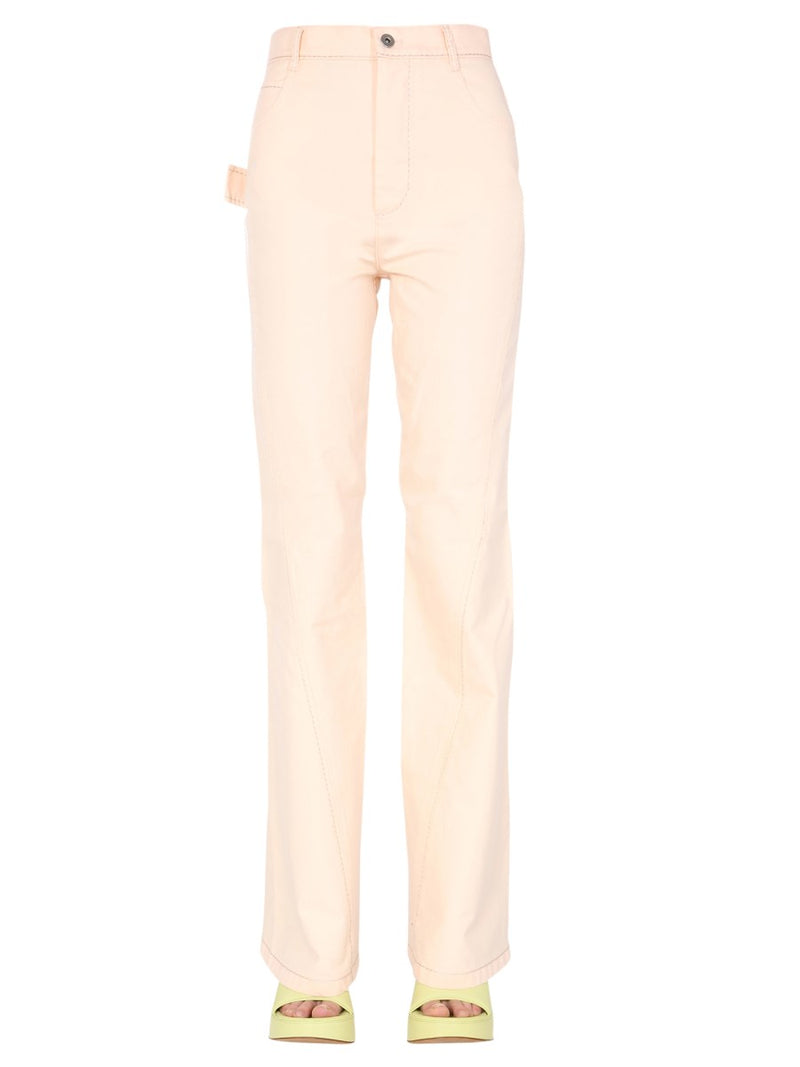 Flared Jeans Pink