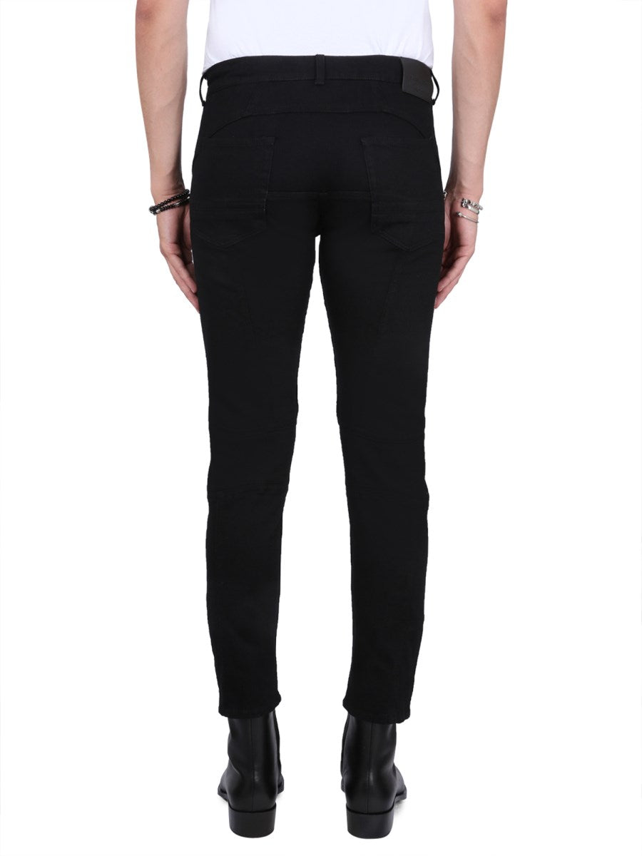 Biker Jeans in Black