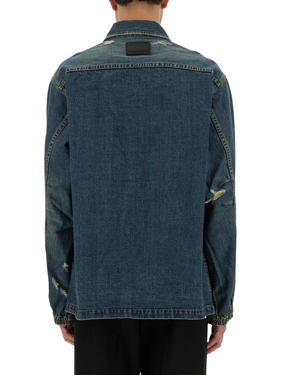 Denim Uniform Shirt