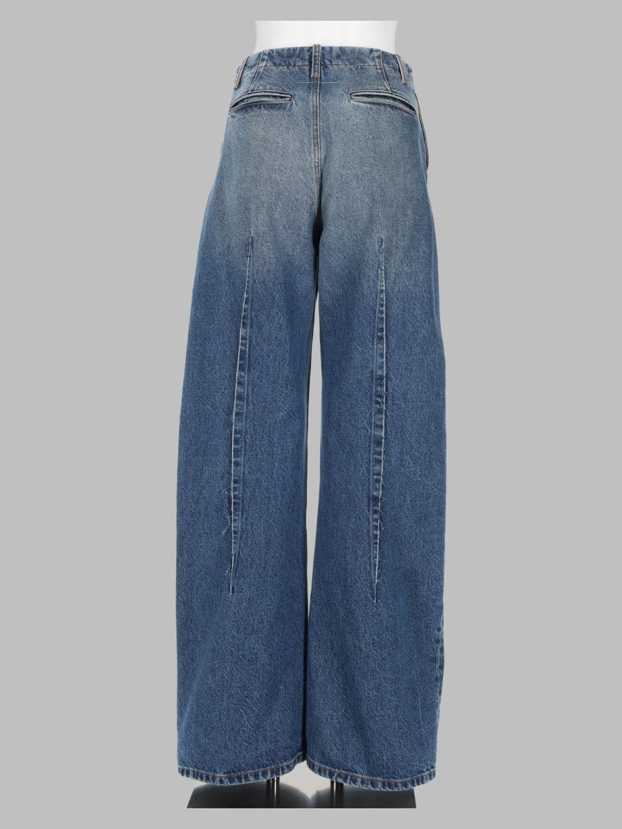 MM6 Maison Margiela Wide-Leg Denim Jeans, view 2