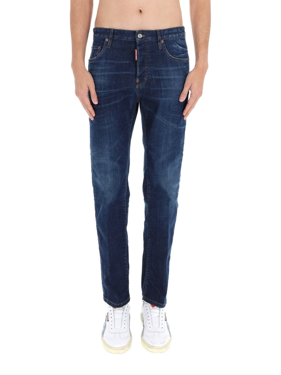 Teddy Jeans in Dark Blue