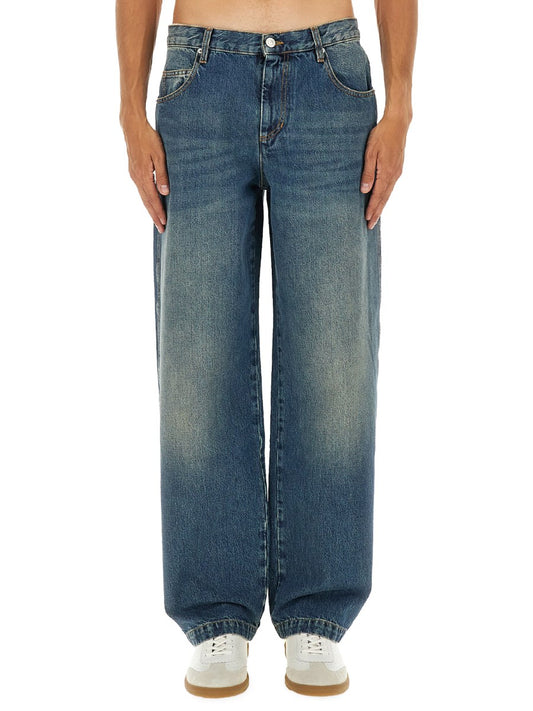 Jorje Wide Jeans in Vintage Blue