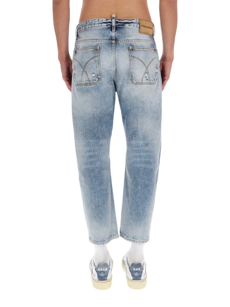 Jeans in Bleached Blue
