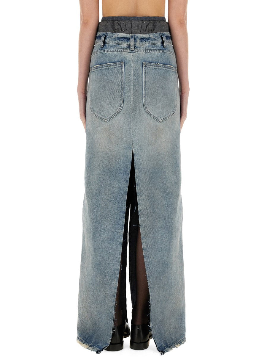 Denim Skirt: Anonymity of the Lining