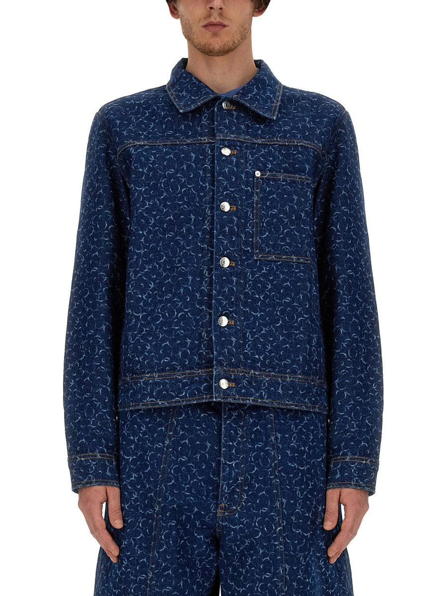 Printed Denim Jacket
