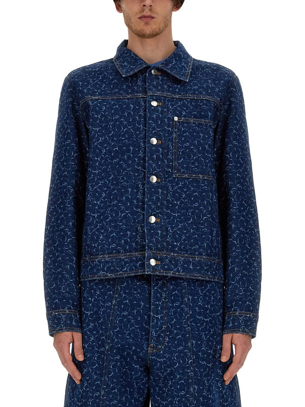 Printed Denim Jacket