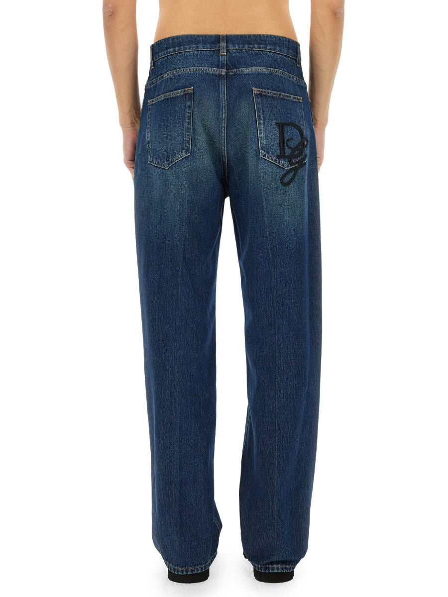 Oversized Jeans in Vintage Wash