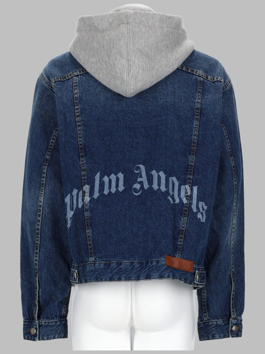 Palm Angels Jacket in Cotton Denim, view 2