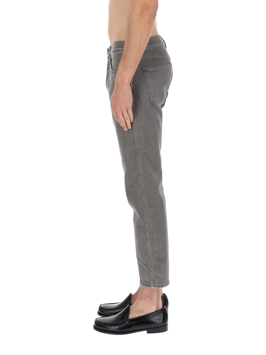 Lardini Jeans Cotton Denim Grey, view 4