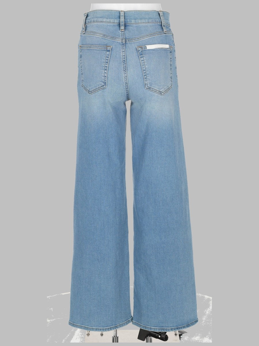 FRAME Jeans Le Slim Palazzo Denim, view 2