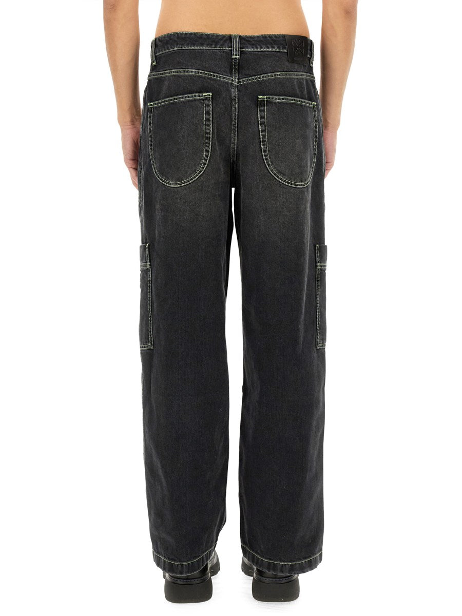 Cargo Jeans in Black