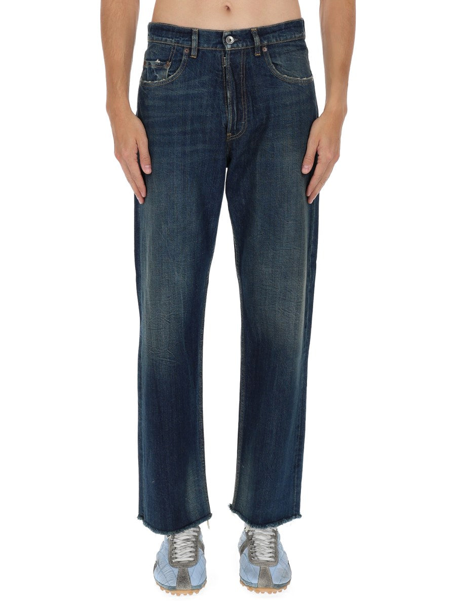 Five-Pocket Jeans in Dark Blue