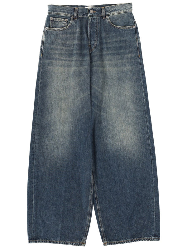 Bethany Wide-Leg Jeans in Vintage Blue