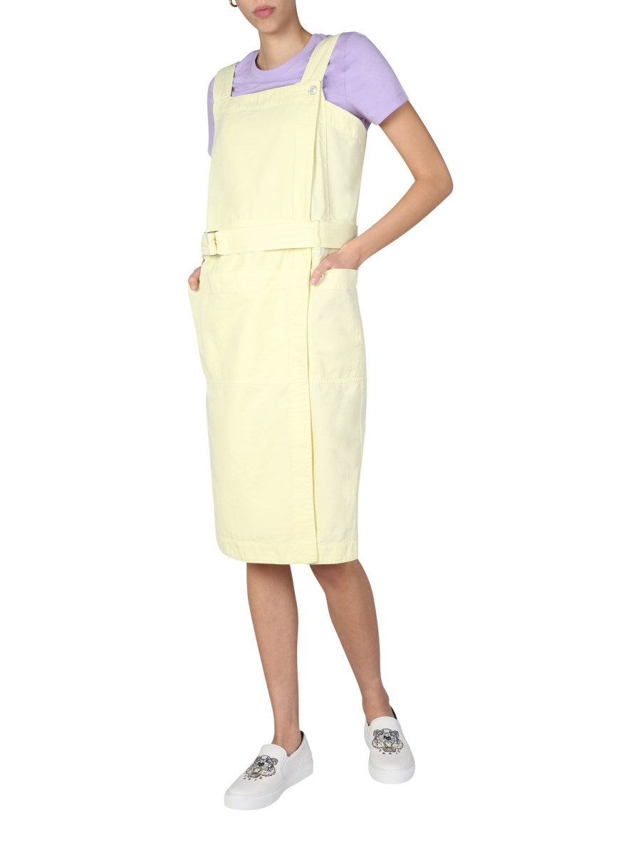 Kenzo Denim Midi Dress, view 2