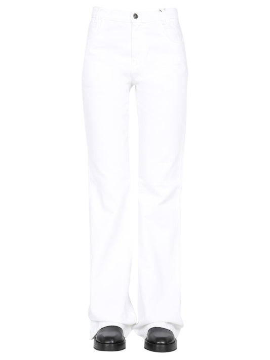 Flared Jeans in White