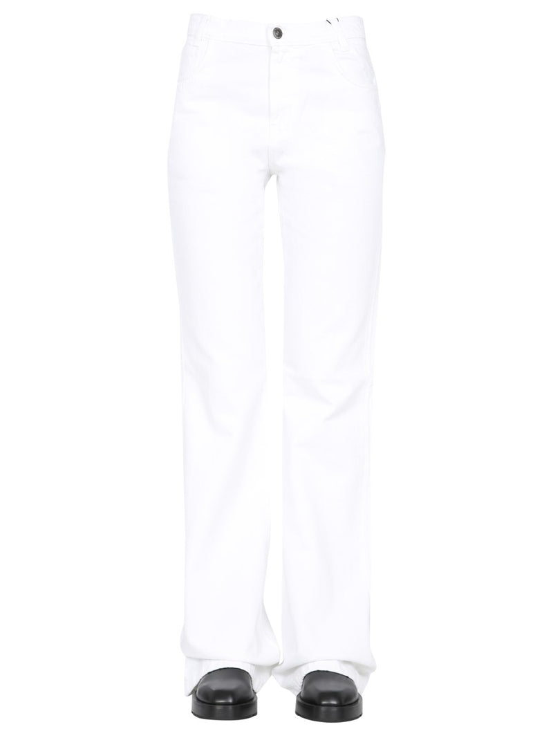 Flared Jeans in White