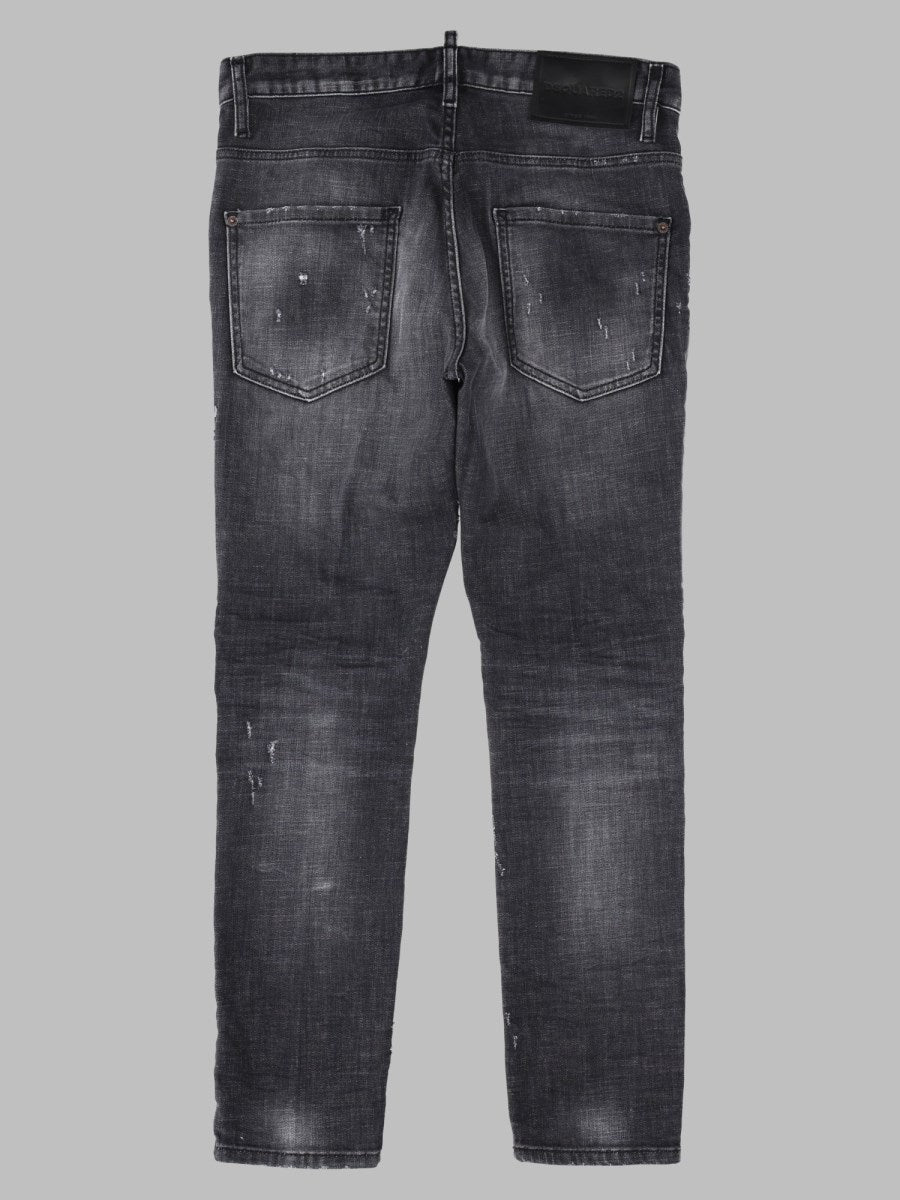 Skater Jeans in Faded Black