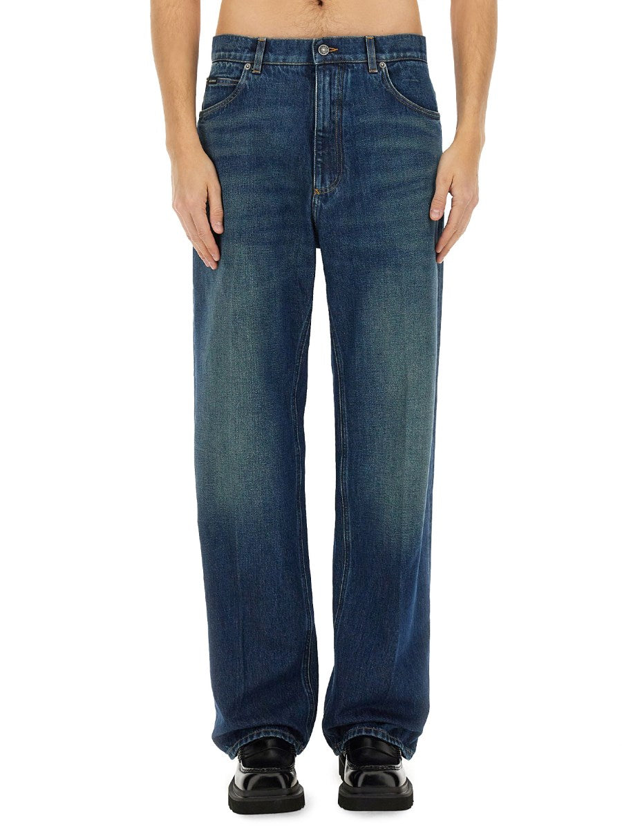 Oversized Jeans in Vintage Wash