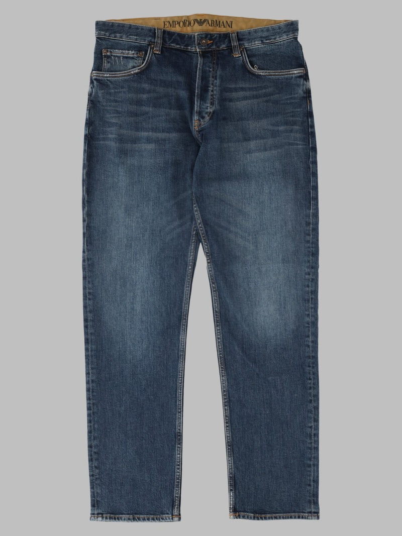 Regular Fit 5-Pocket Blue Jeans