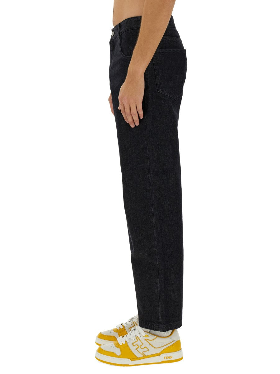 Straight Jeans in Black