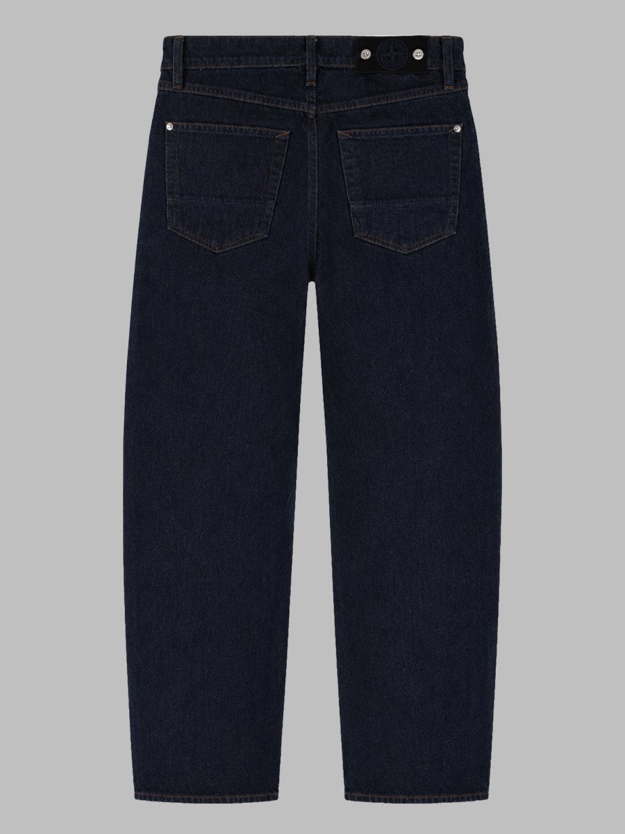 Tapered Jeans in Dark Rinse