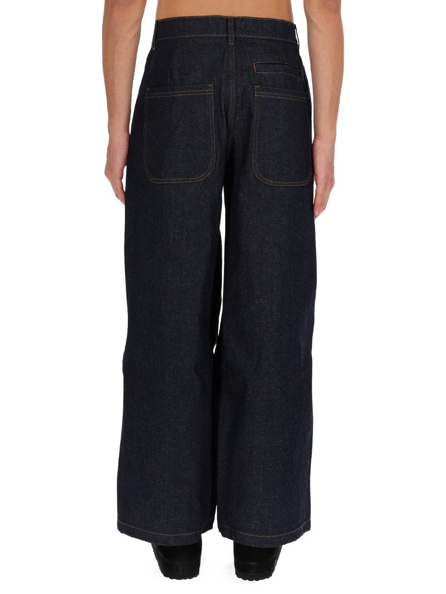 Replacement Jeans in Dark Rinse