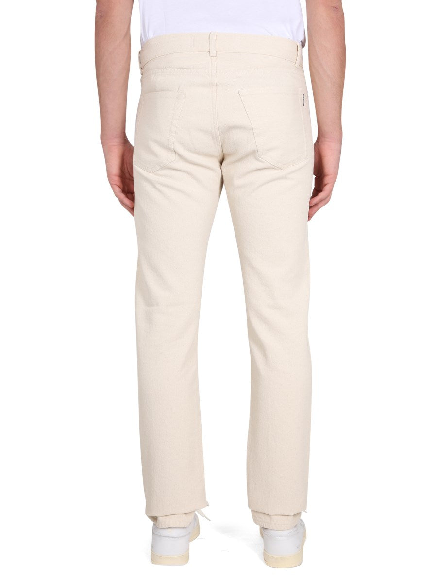 Straight Jeans in Powder