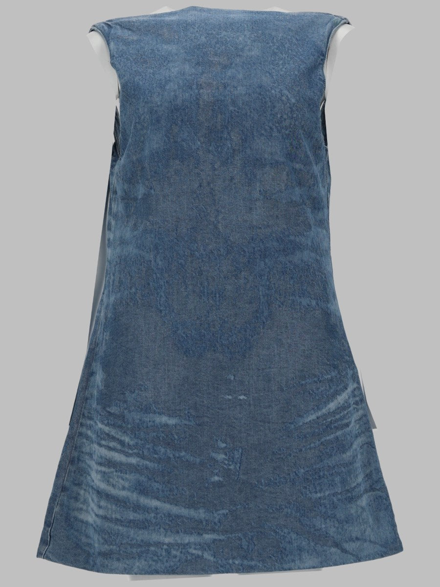 Diesel Short Dress DE-SELUNE Denim