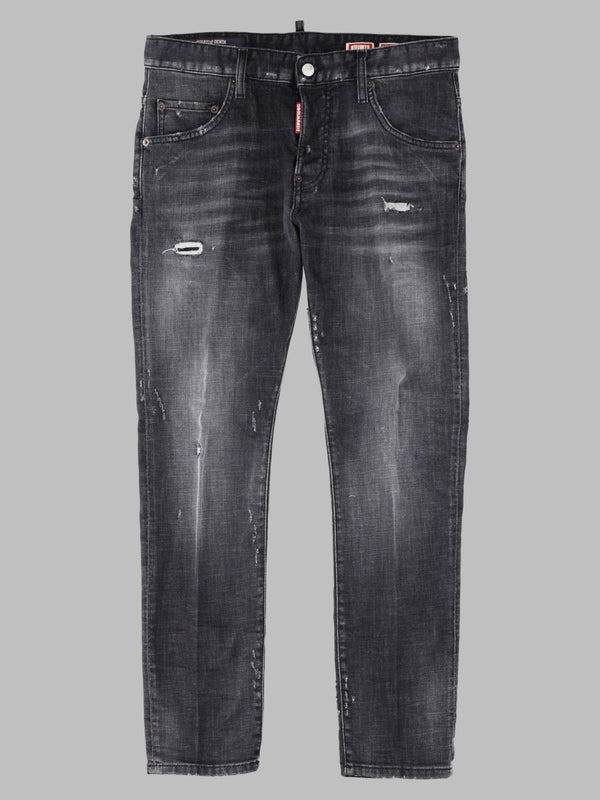 Skater Jeans in Faded Black