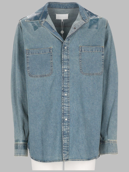 Taped Denim Shirt