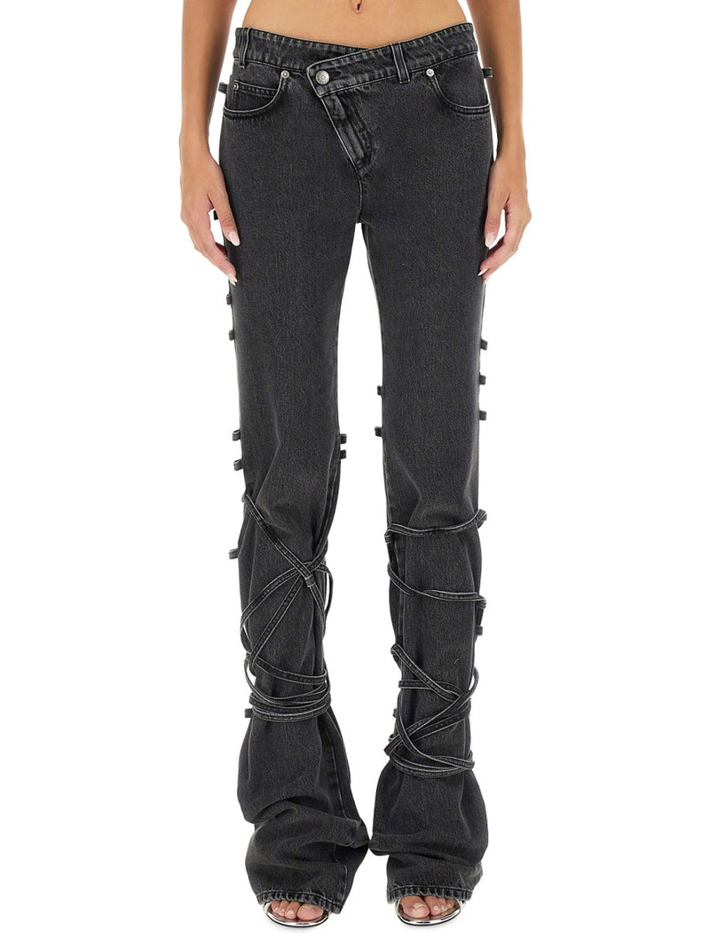 Jeans With Knot Detail