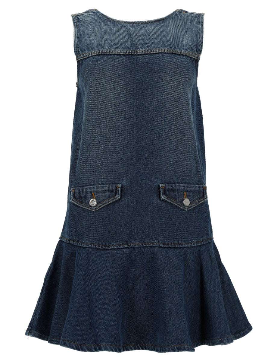 GANNI Mini Denim Dress