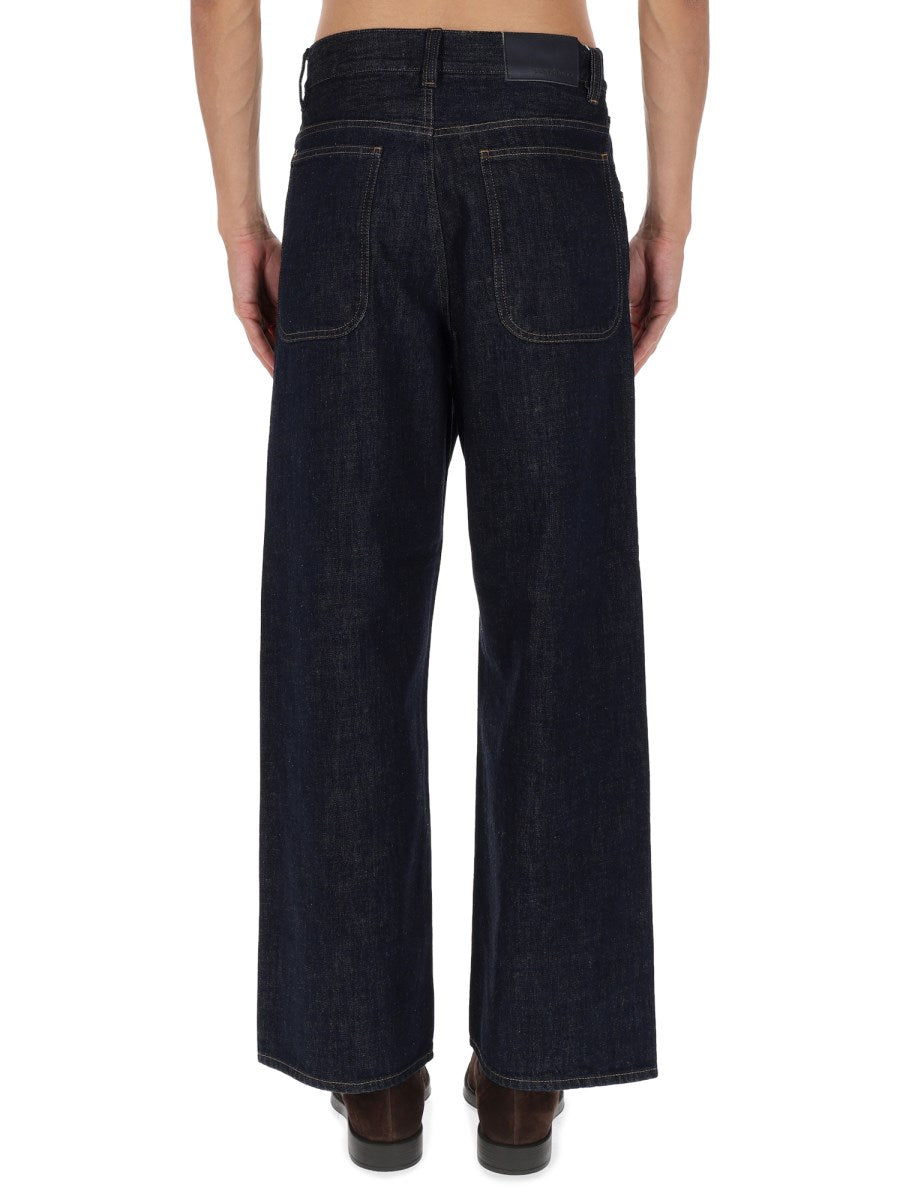 Super Wide Jeans in Dark Rinse