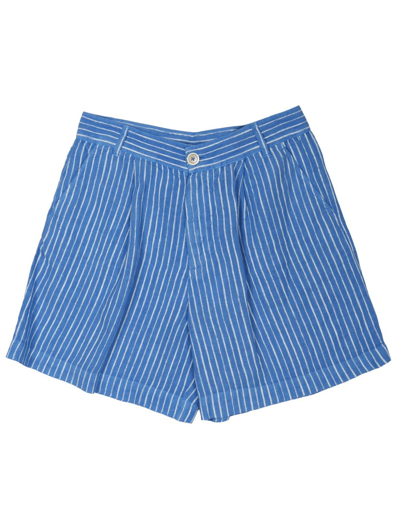 Shorts Bermuda Linen Denim