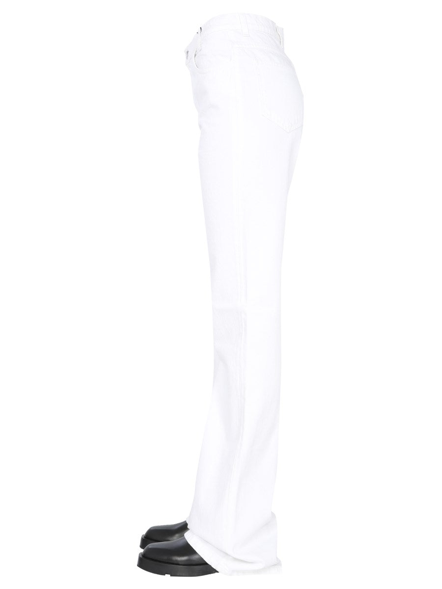 Flared Jeans in White