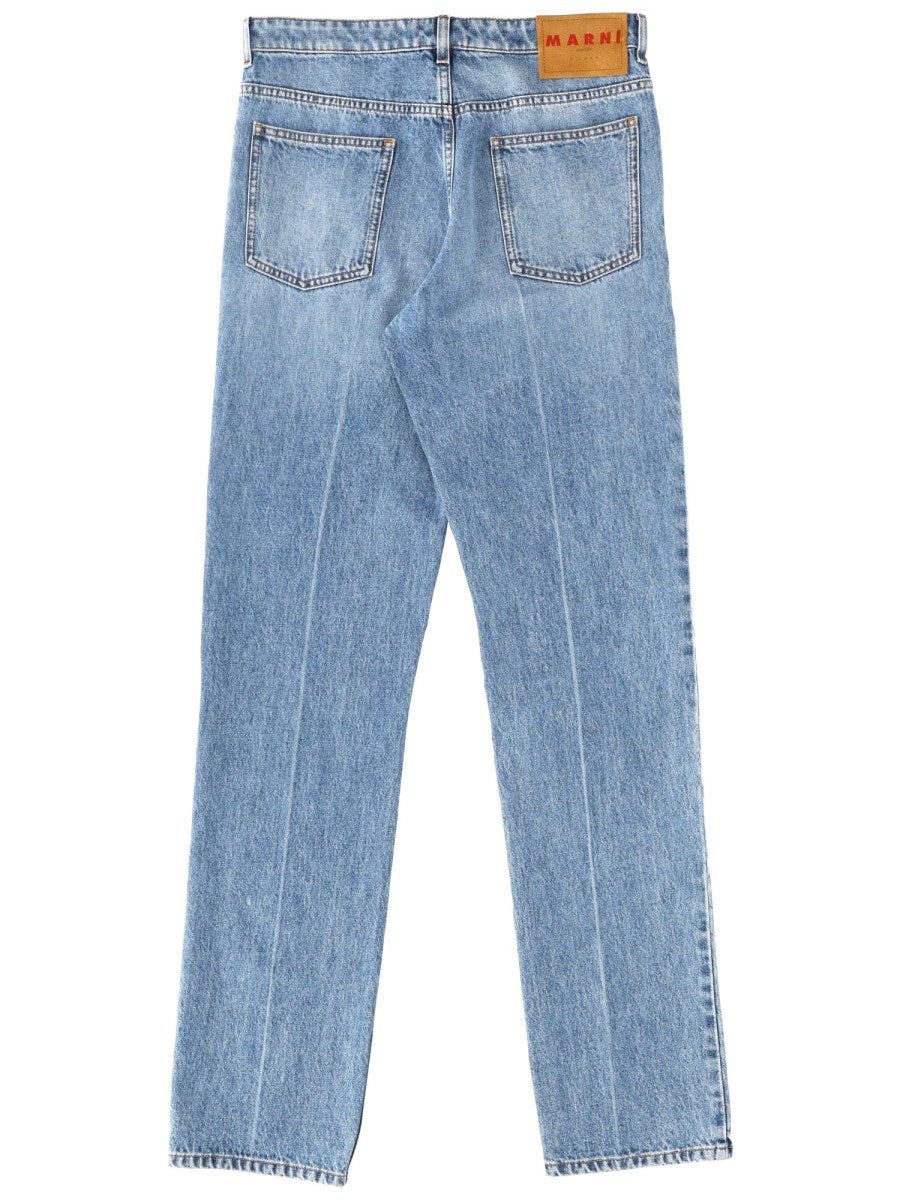 Marni Cotton Denim Pants, view 2